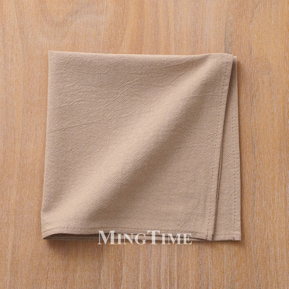 Classic style washed cotton table napkin 40x40