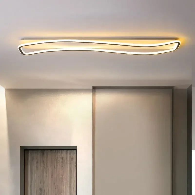 Modern LED ceiling light for stylish and bright interior décor - vue 5 sur 18