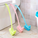 long handled plastic cleaning brush for difficult corners