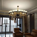 Ceramic chandelier for an elegant and modern interior