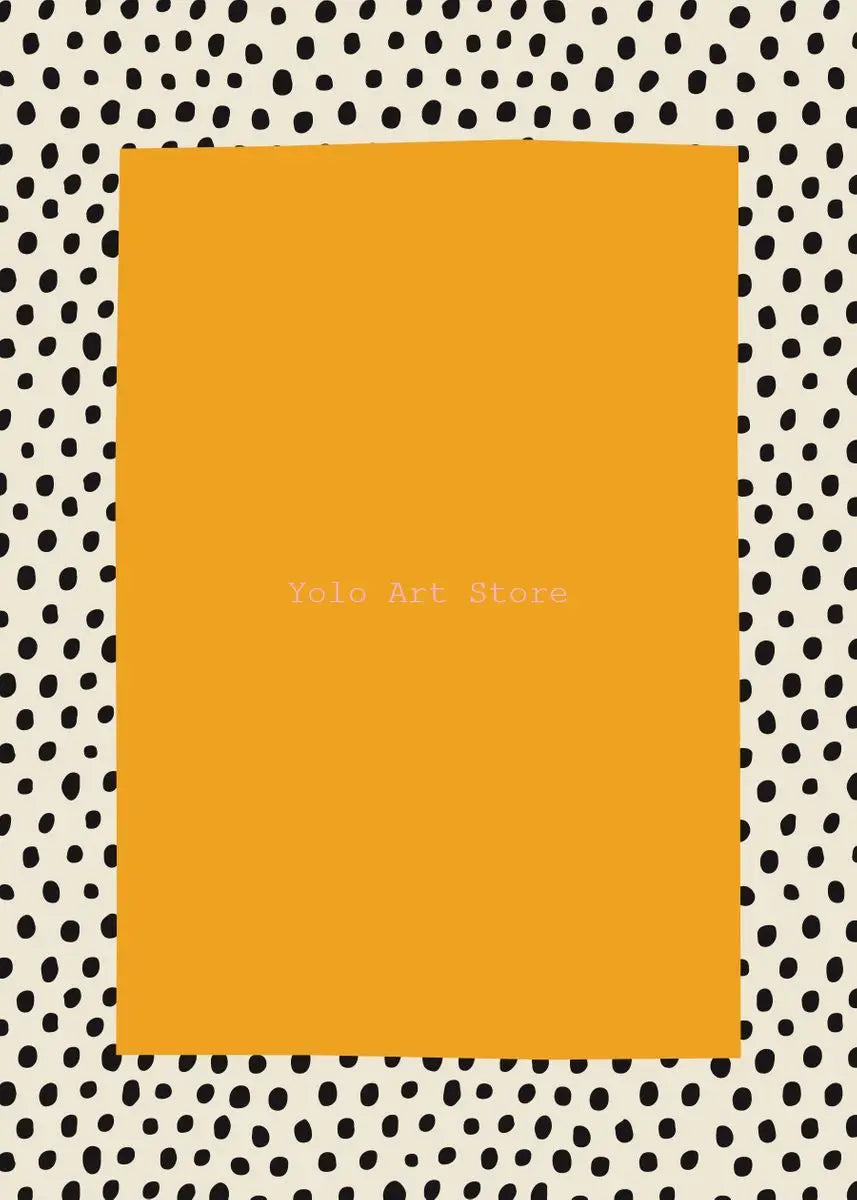 Colourful abstract canvas poster decorative wall art