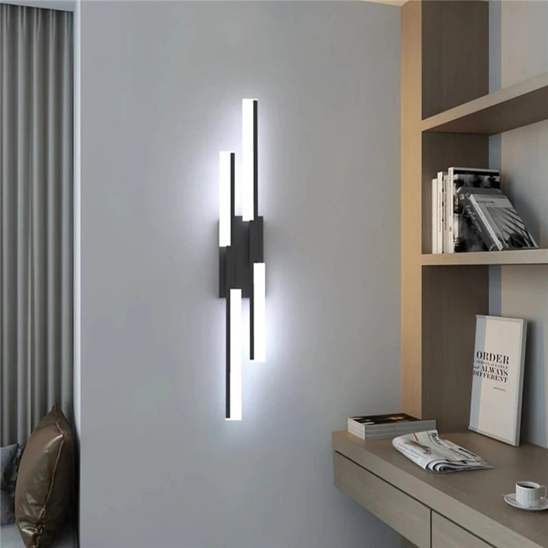 Simple modern luxury LED wall light for hotel