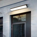 Minimalist LED outdoor wall light for garden and balcony