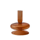 Glass taper candle holders for wedding table decoration