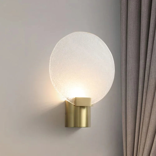 Decorative glass wall light for commercial spaces and restaurants - vue 3 sur 7