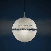 Italian designer moon pendant light with premium LED lighting