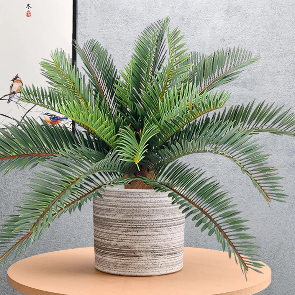 Artificial palm plants for outdoor and garden decoration