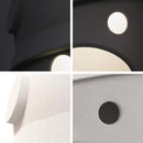Modern Dutch designer resin wall light with LED illumination