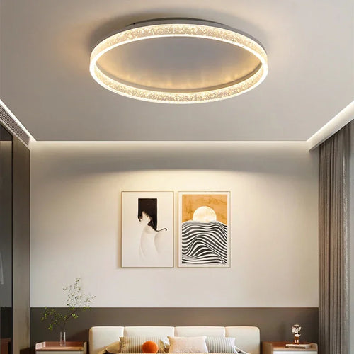 Modern LED ceiling light for interior decoration - vue 5 sur 16