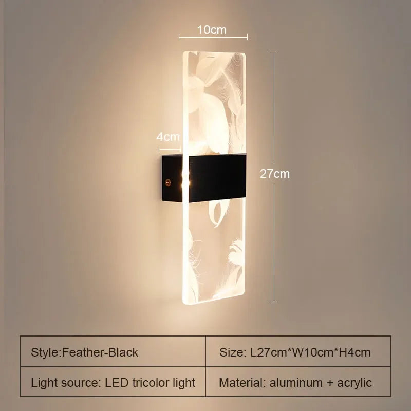 Modern LED wall light - vue 15 sur 17