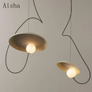 Nordic design wrought iron decorative pendant light