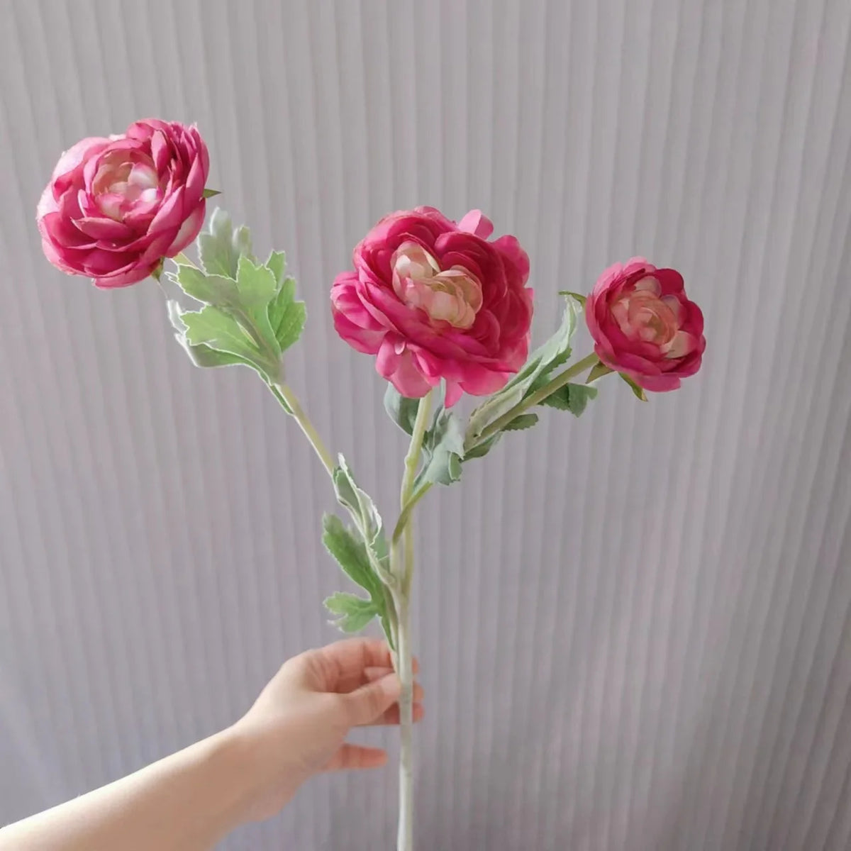Artificial silk flower bouquet for decoration and photo props - vue 11 sur 12