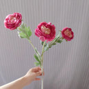 Artificial silk flower bouquet for decoration and photo props