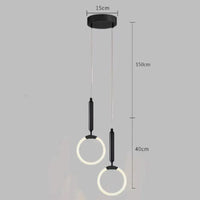 Modern nordic waterproof decorative LED pendant light