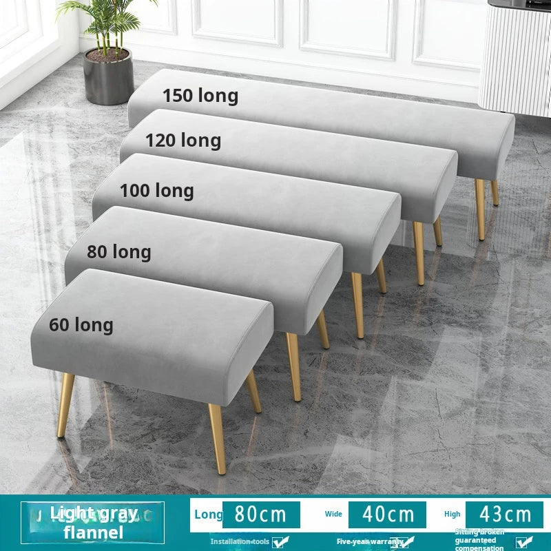 soft shoe bench for entrance hall and living room - vue 9 sur 18