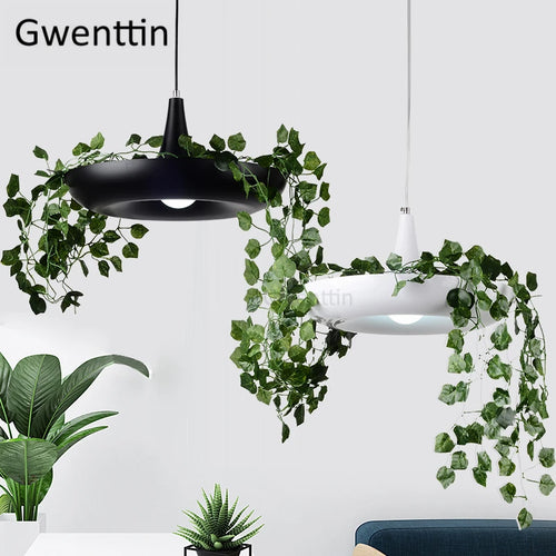 Diy plant pendant light for modern interior decor - vue 7 sur 8