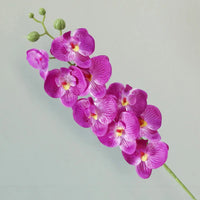 Artificial orchid flower branches for decoration and events