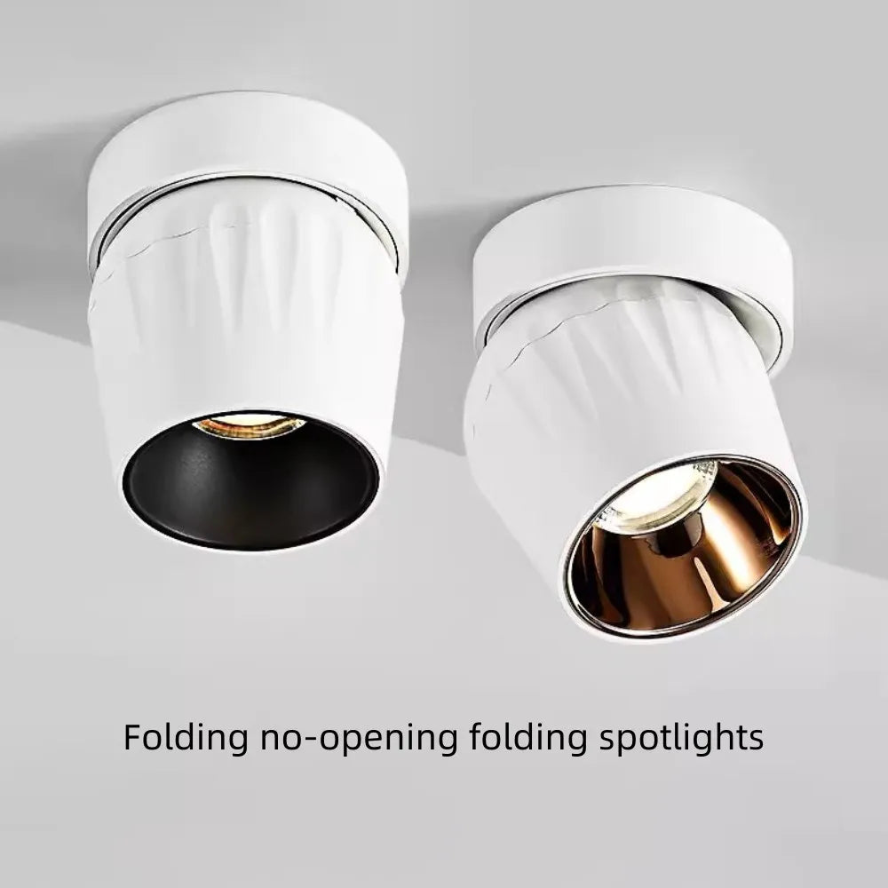Rounded design LED downlight spotlights