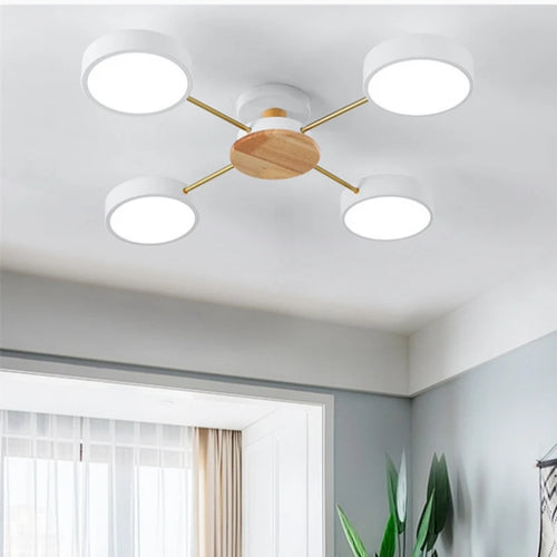 Modern creative LED ceiling light for interior decoration - vue 6 sur 25