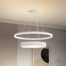 Modern minimalist LED chandelier for interiors