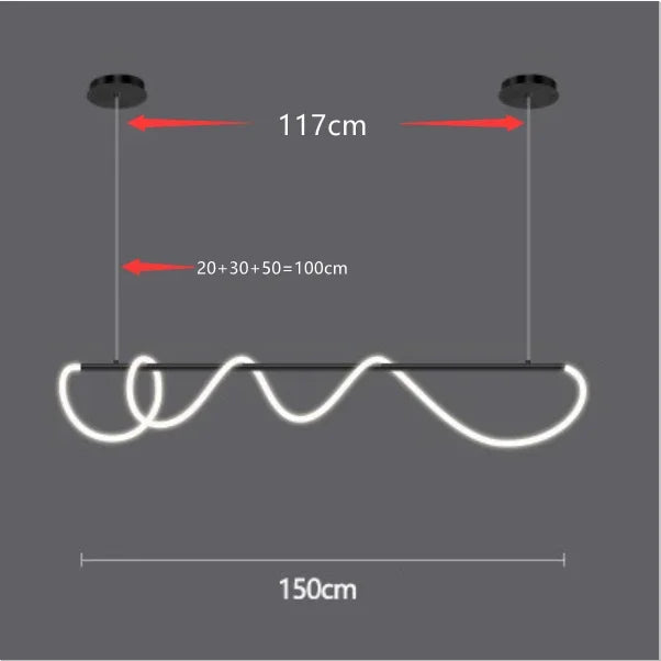 lustre minimaliste design pour bar et espace repas décoratif