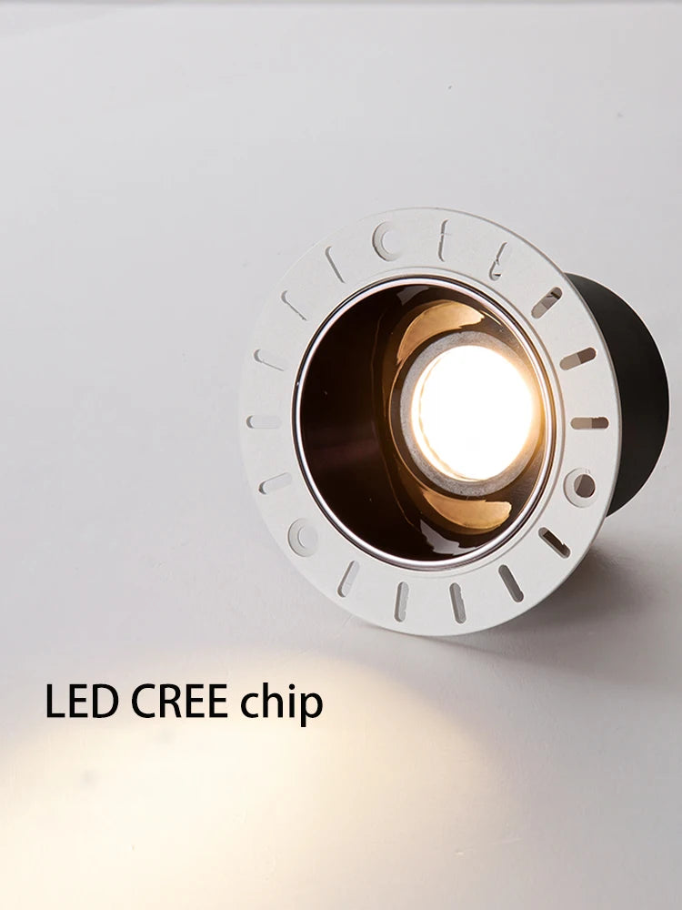 Integrated LED spotlight tuya zigbee adjustable borderless - vue 7 sur 7