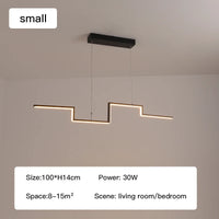Modern artistic LED pendant light for interiors