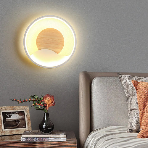 Nordic LED wall light for indoor bedroom and hallway - vue 5 sur 7