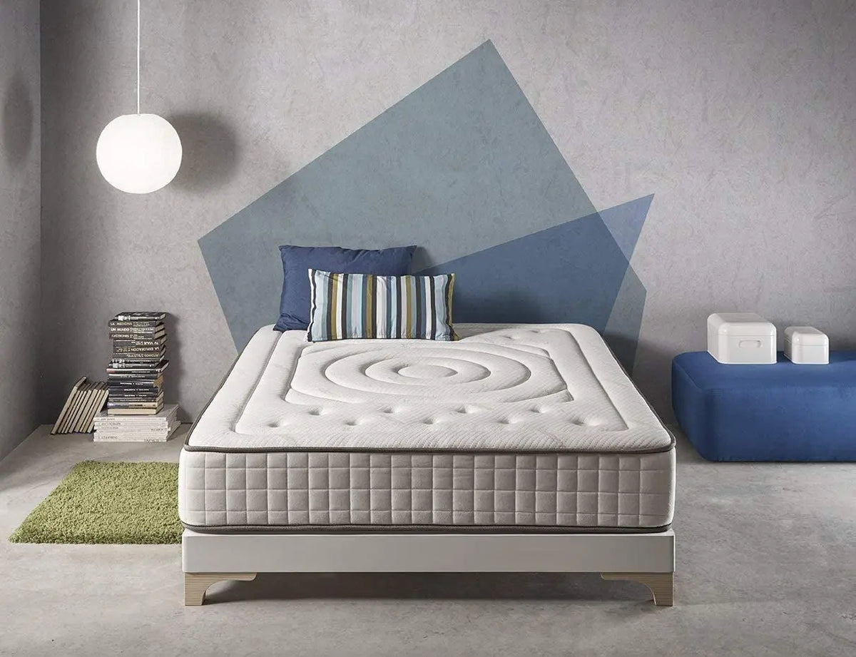 SIMPUR, Imperial Cashmere Mattress, All Measurements, Height 25 Cm, ​​11 Comfort Zones, Medium/High Hardness, Reversible, Orthopedic, 90x190, 135x190, 150x190