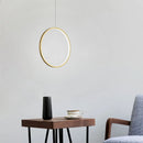 Minimalist nordic style LED pendant light for indoor use