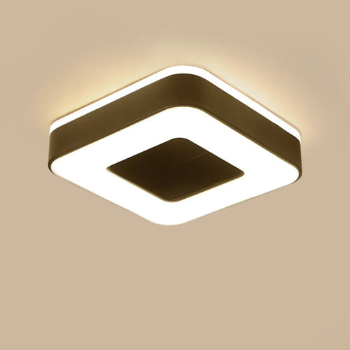 Modern LED ceiling light for hallways, bedrooms, living rooms and corridors - vue 6 sur 7