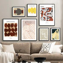 girl skirt ginkgo biloba wall art decorative canvas