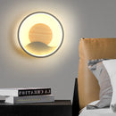 Nordic LED wall light for indoor bedroom and hallway