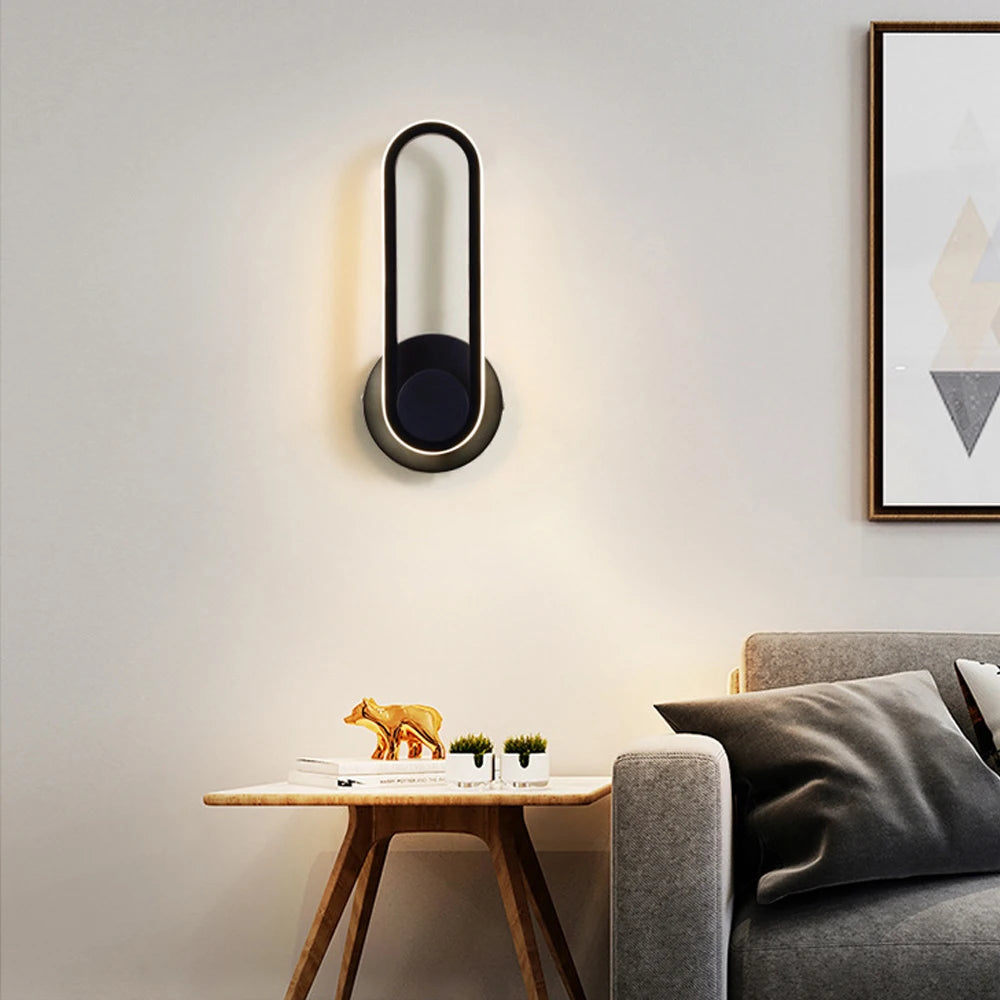 Modern led wall light interior home decor lighting fixtures 90-260v