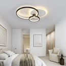 Modern rectangular minimalist LED ceiling light