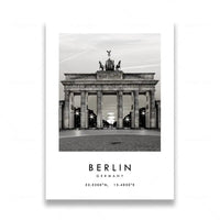 black and white travel photographic poster rome las vegas
