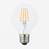 Edison incandescent filament globe E27 LED bulb