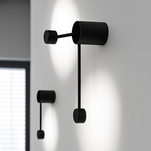 Artistic design LED wall light dots - vue 7 sur 9
