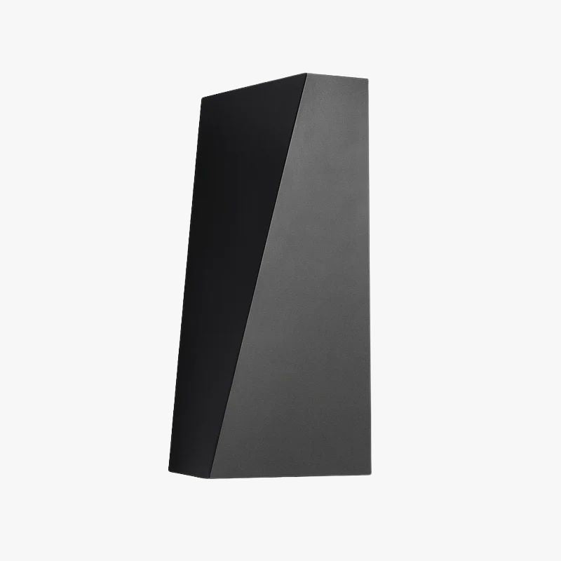 Cubical design LED wall light (black or white)
