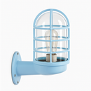 Outdoor colour LED wall light with cylindrical cages