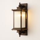 Waterproof outdoor wall light for garden and terrace