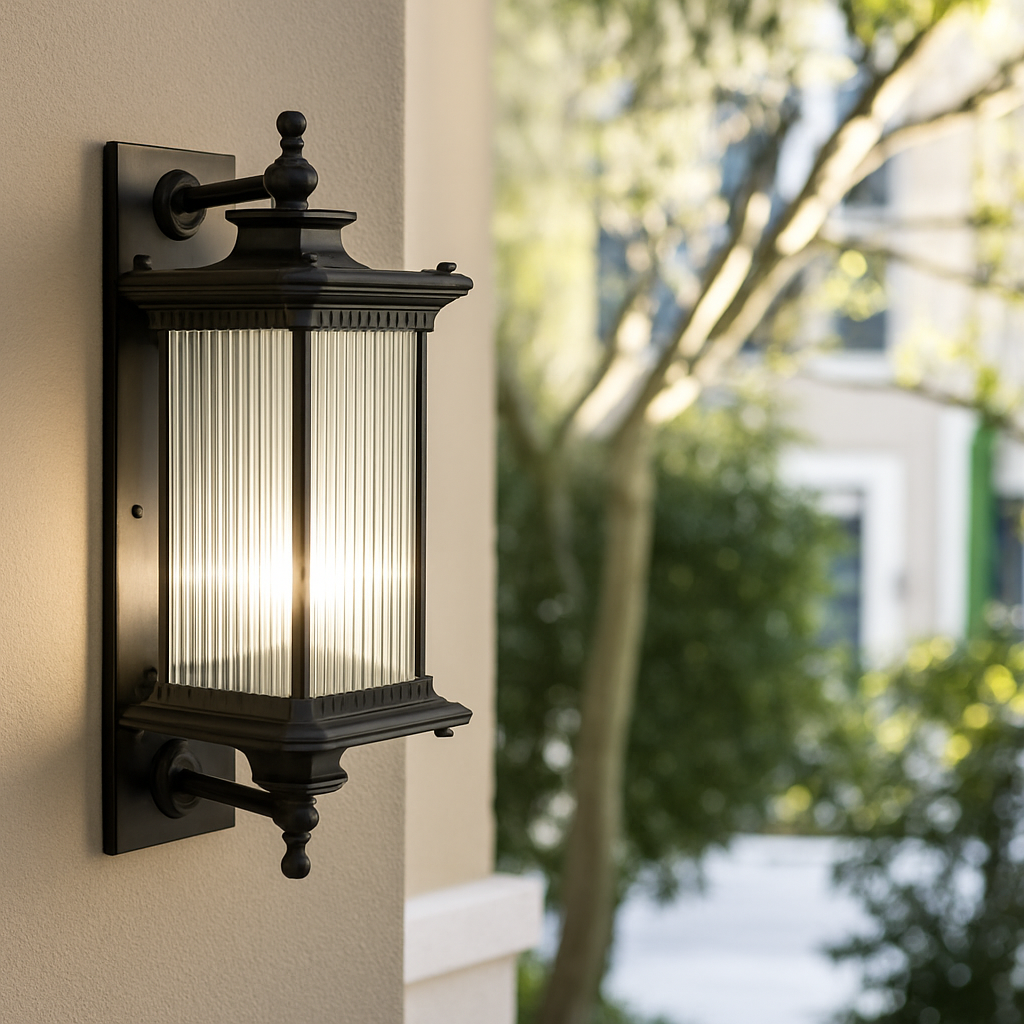 Waterproof outdoor wall light for garden and terrace - vue 4 sur 8