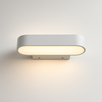 Aluminium LED wall light