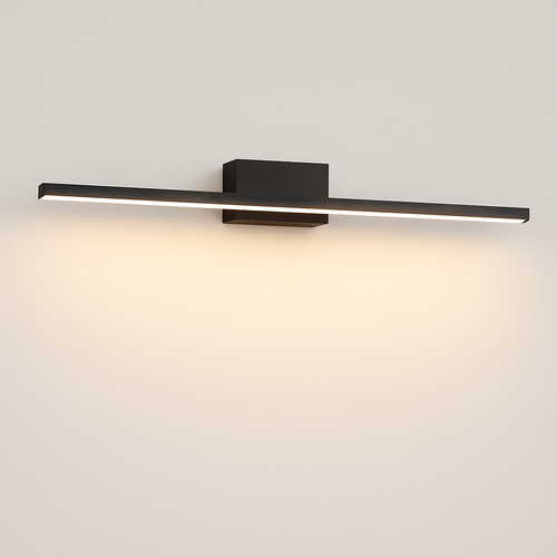 Rectangular bathroom mirror LED wall light cabinet - vue 10 sur 19