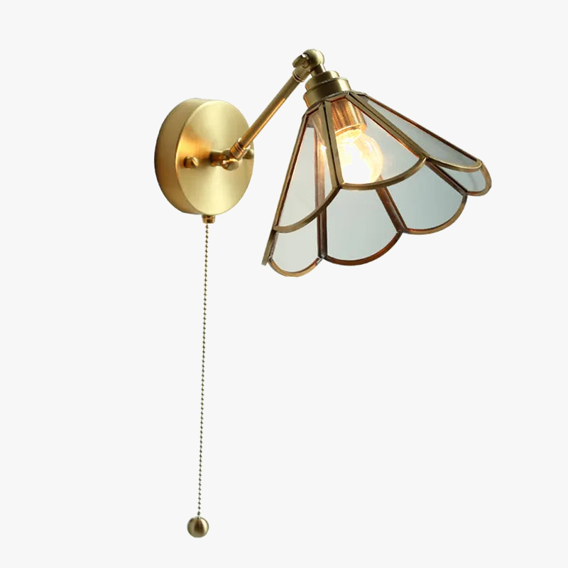 Nordic corded LED wall light