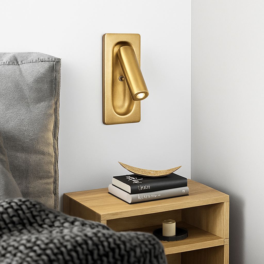 High quality indoor wall light with USB charger