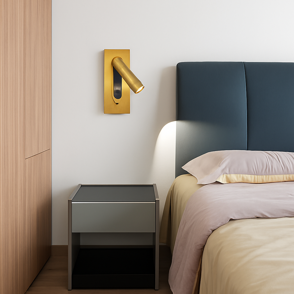 High quality indoor wall light with USB charger - vue 5 sur 12