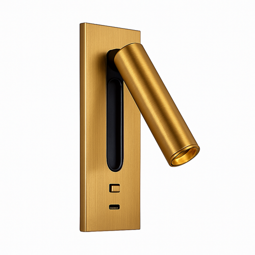 High quality indoor wall light with USB charger - vue 8 sur 12