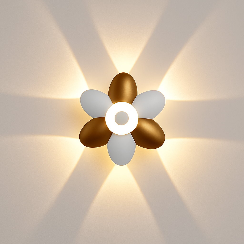 Modern indoor LED wall light - vue 3 sur 18