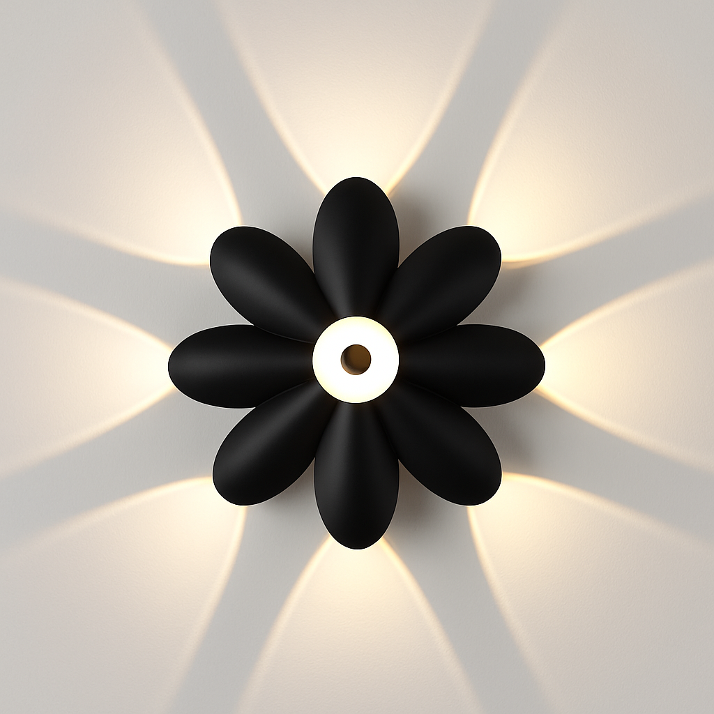 Modern indoor LED wall light - vue 5 sur 18